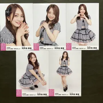 무카이치 미온 AKB48 브로마이드 5장 컴플 122