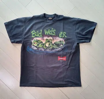 Budweiser 3 frogs 1995 버드와이저 티셔츠