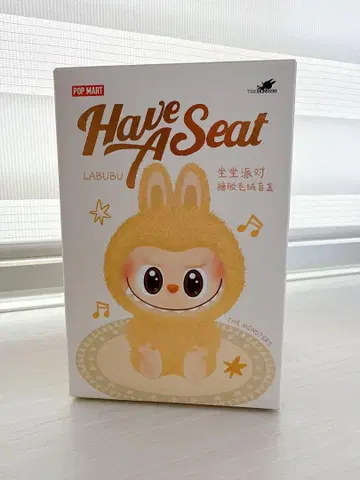 [정품] LABUBU 러브브 Have A Seat 하브어시트 QUQU