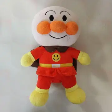 호빵맨 후와린 스마일 봉제 인형 꽉 L 중고품
