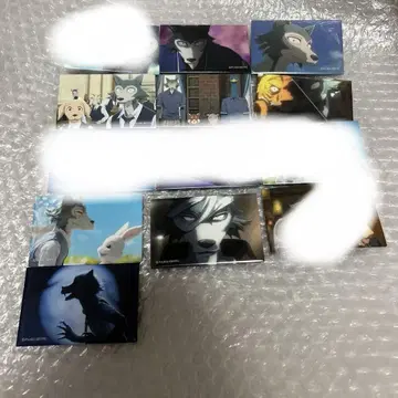 BEASTERS 비스터즈 레고시 스퀘어 캔뱃지 8개 세트