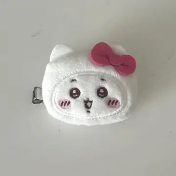 치이카와 산리오 콜라보 헤어 클립 키티