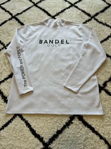 Bandel 골프 긴팔 셔츠 화이트