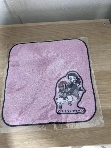 귀멸의 칼날 응원 상영 타월 손수건 아카자
