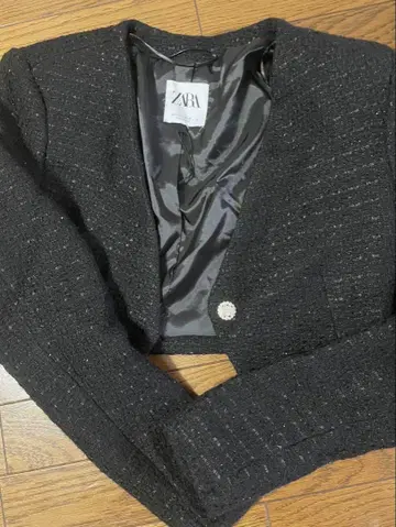 ZARA 블랙 테일러드 재킷