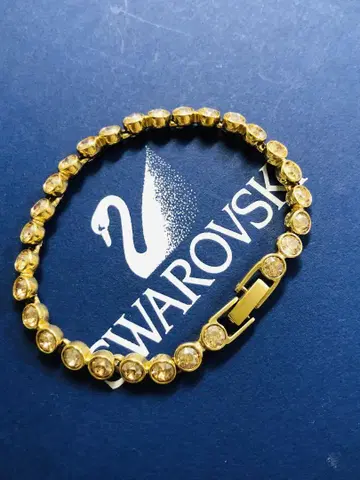 스와로브스키 Swarovski Tennis 팔찌 로즈 골드