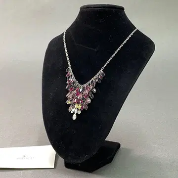 SWAROVSKI 스와로브스키 크리스탈 비쥬 목걸이