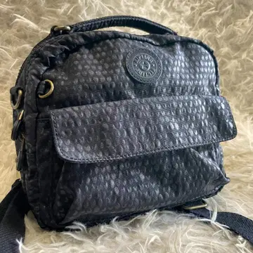 Kipling CANDY 2WAY 숄더백 미니 백팩 블랙