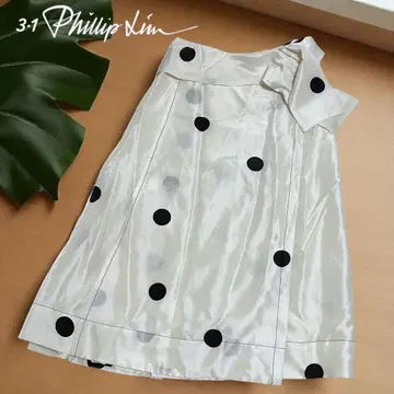 3.1 Phillip Lim / 실크 랩 스커트 00사이즈 m910