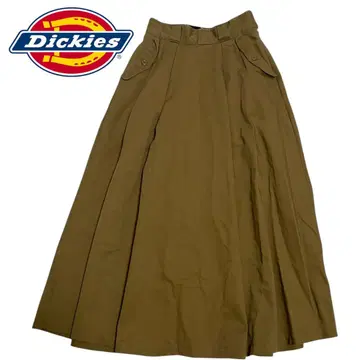 Dickies / 디키즈 롱 플레어 스커트 F 브라운 m901