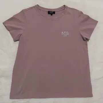 APC 아페쎄 T셔츠 핑크