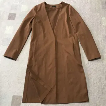 야마다야 Aga 노카라 코트 아우터 M 브라운 고급스러운