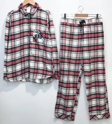 GAP+PENDLETON 체크 무늬 룸웨어 상하의 셋업 S