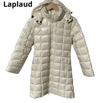 Laplaud 라플로 아이보리 퀼팅 다운 자켓