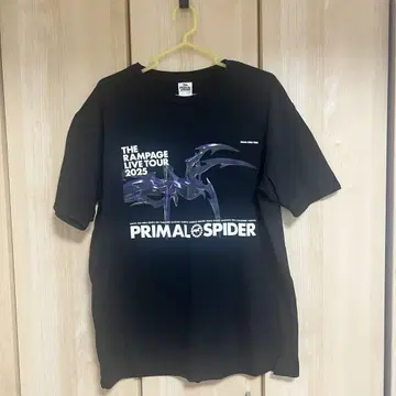 THE RAMPAGE PRIMAL SPIDER 티셔츠 L 사이즈 블랙
