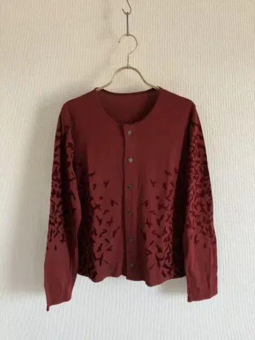 요건 레일 JURGEN LEHL 가디건 면 100%