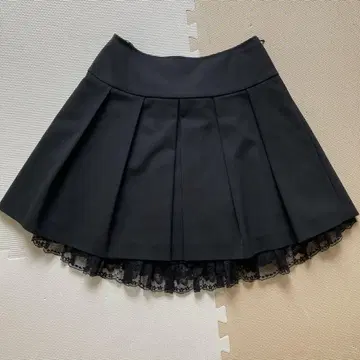 지저스 디아망테 신데렐라 스커트 블랙 백 레이스 프릴