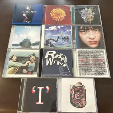 RADWIMPS CD 앨범 11장 세트