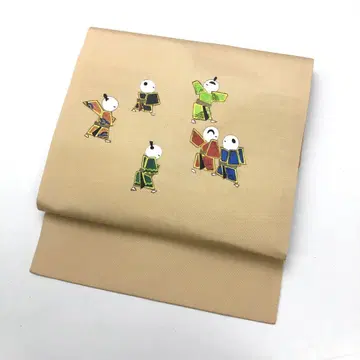 나고야 오비 귀여운 당자 무늬 KO-1494