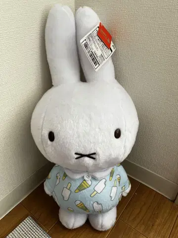 미피 봉제 인형 아이스크림 패턴