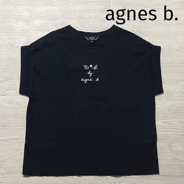 To b. by agnes b. 애니에스 베 로고 티셔츠