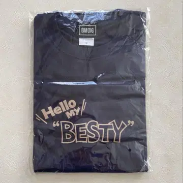 BE:FIRST HELLO MY BESTY 티셔츠 (네이비) M 사이즈