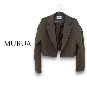 무루아 MURUA 숏 테일러드 자켓 [ F ]