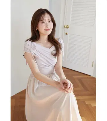 herlipto For Her Gathered Bicolor Dress