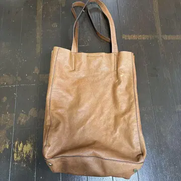 BANANA REPUBLIC 브라운 가죽 토트백