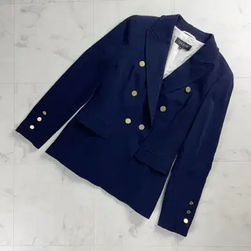 ESCADA 골드 버튼 더블 페이스 자켓 네이비 사이즈 36*TC823