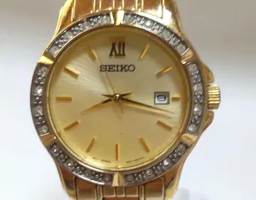 [ 작동품 레어 ] SEIKO 여성용 손목시계 쿼츠 골드 컬러