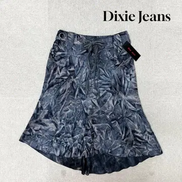 새상품 Dixie Jeans 플레어 스커트 블루 M 사이즈 여성용