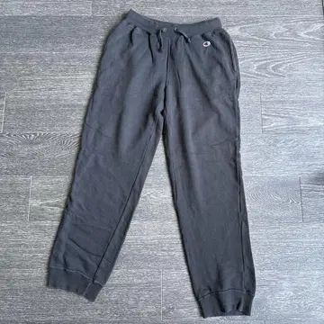 Champion 스웨트 팬츠 LARGE 블랙