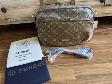 russet 그레이 베이지 숄더백