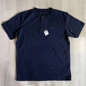 새상품 TOMMY HILFIGER 헨리넥 티셔츠