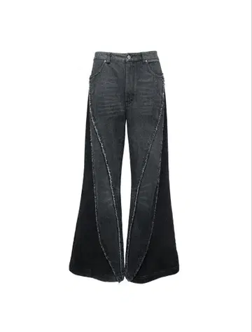 Jent Louis Bicolor Semi-Flare 데님 M