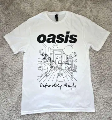 oasis Definitely Maybe 티셔츠