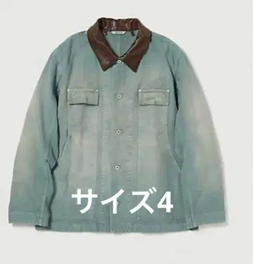 오라리 ORGANIC COTTON DUCK BLOUSON