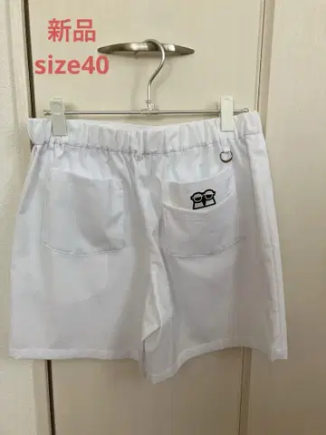 Picone Club 화이트 숏팬츠 40