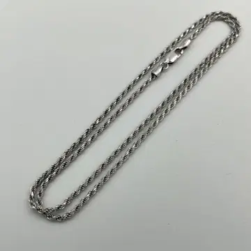 AVALANCHE 아발란체 실버 925 로프 체인 약 45cm