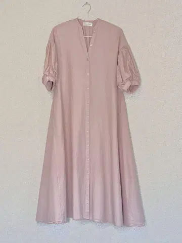 SNIDEL HOME 핑크 셔츠 원피스 반팔
