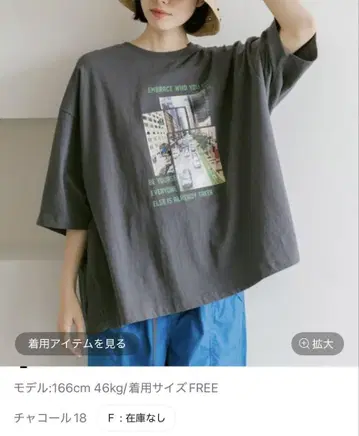 백 소재 CITY 사진 TEE