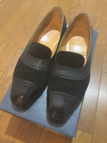 Iugen 스웨이드 로퍼 드레스 슈즈 24cm