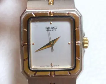 [작동품] SEIKO 여성용 손목시계 쿼츠 콤비 컬러