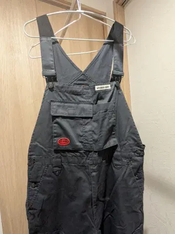 BULWORKS 블랙 오버롤