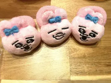 빤쮸토끼 콜라보 머리끈 3개 세트 땡큐마트 봉제 인형
