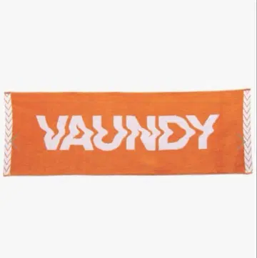 VAUNDY 로고 타월 오렌지