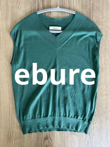 [ 새상품급 ] ebure의 실크 코튼 상의