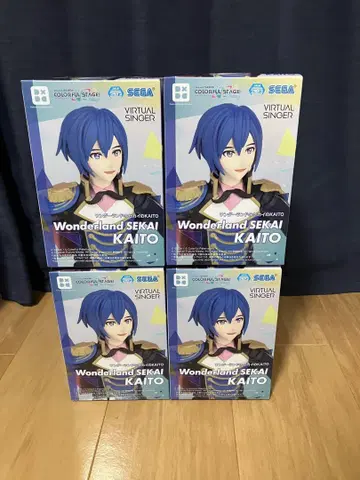 프로세카 Desktop x Decorate KAITO 피규어 4개 세트