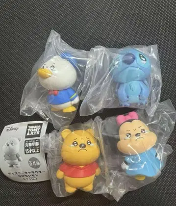 디즈니 캐릭터 울지 않는 몬 그 첫 번째, 총 4종 세트 즉시 구매 가능